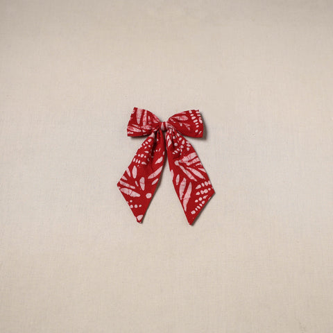 Handmade women’s bow hair clip 53 - handcrafted