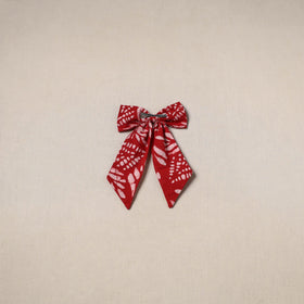 Handmade women’s bow hair clip 53 - handcrafted