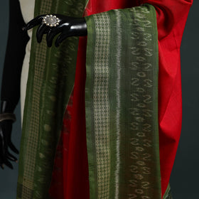 Ikat handloom cotton sambalpuri dupatta 03 - handcrafted