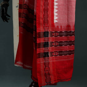 Ikat handloom cotton sambalpuri dupatta 06 - handcrafted
