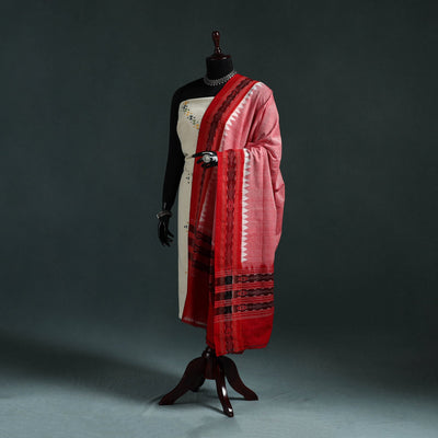 Ikat handloom cotton sambalpuri dupatta 06 - handcrafted