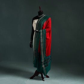 Ikat handloom cotton sambalpuri dupatta 07 - handcrafted
