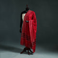 Ikat handloom cotton sambalpuri dupatta 17 - handcrafted