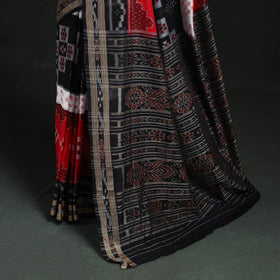 Ikat handloom cotton sambalpuri saree 07 - handcrafted