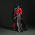 Ikat handloom cotton sambalpuri saree 08 - handcrafted