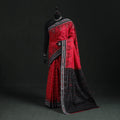 Ikat handloom cotton sambalpuri saree 44 - handcrafted