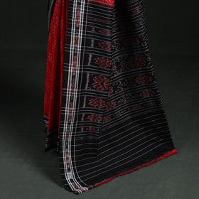 Ikat handloom cotton sambalpuri saree 63 - handcrafted