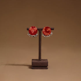 Isha ghungroo work fabart handmade earrings - handcrafted