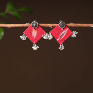  Ishrah Handcrafted GS Fabart Earrings