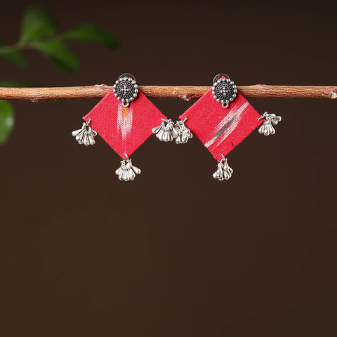  Ishrah Handcrafted GS Fabart Earrings