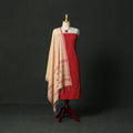 Jacquard cotton 2pc unstitched dress material