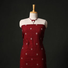 Jacquard cotton 2pc unstitched dress material