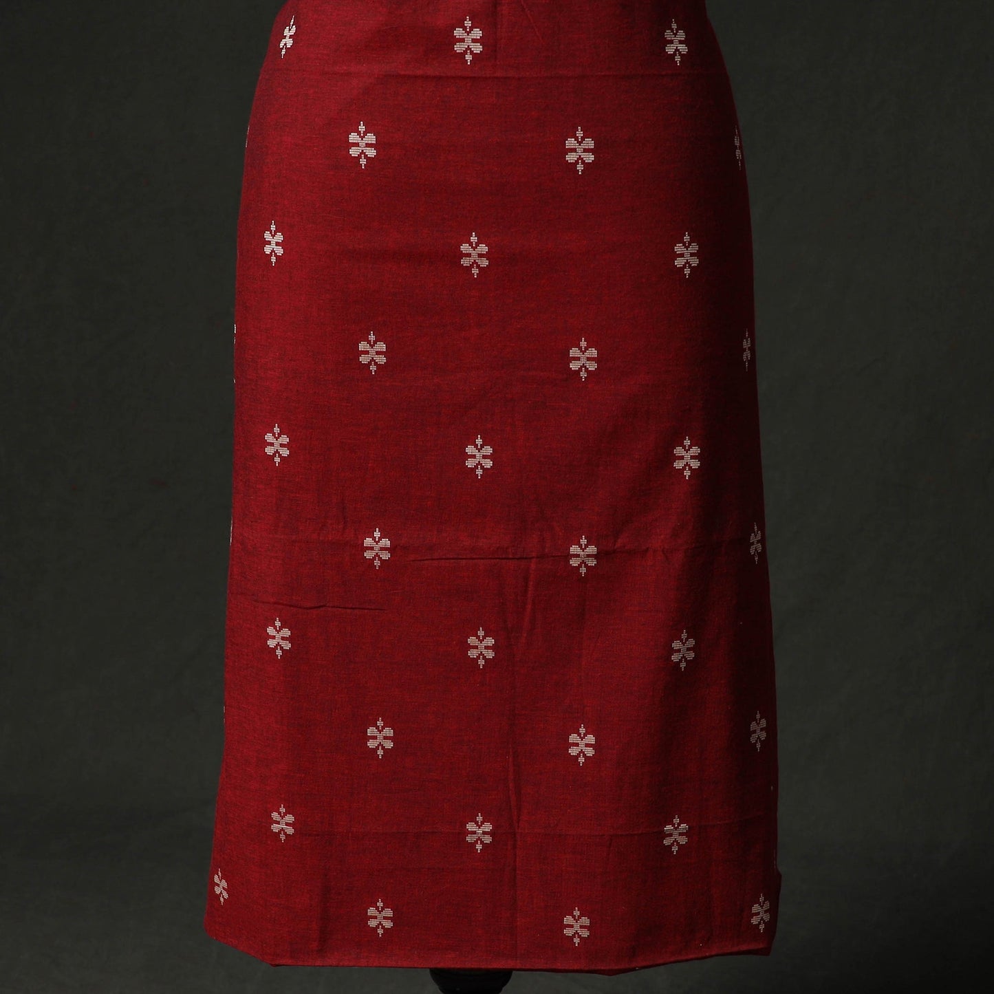 Jacquard cotton 2pc unstitched dress material