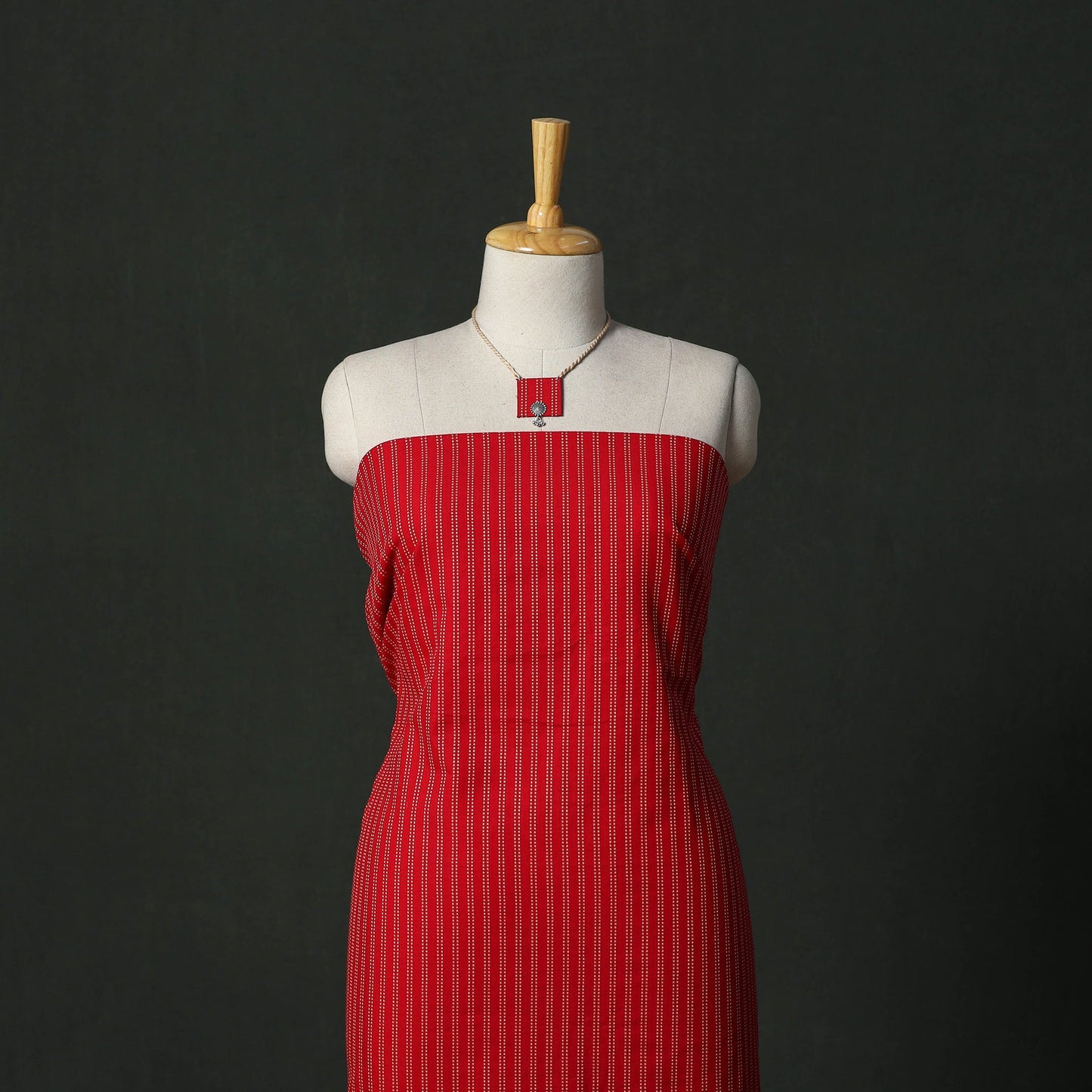 Jacquard cotton 2pc unstitched dress material