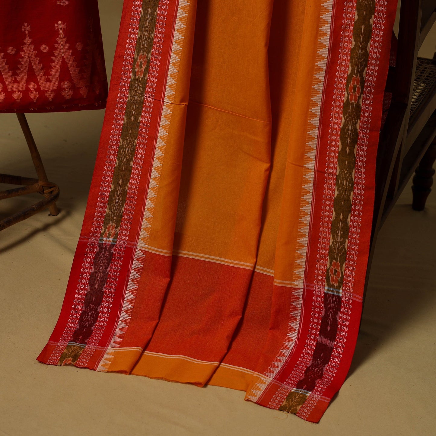 Jacquard cotton 2pc unstitched dress material