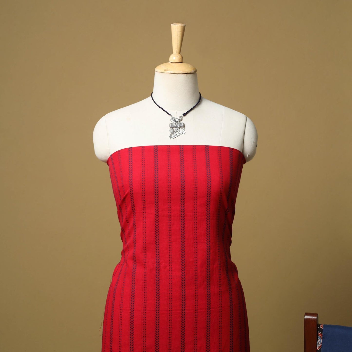 Jacquard cotton 2pc unstitched dress material