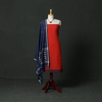 Jacquard cotton 2pc unstitched dress material