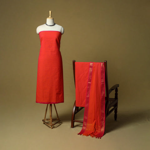 Jacquard cotton 3pc unstitched dress material 24