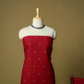 Jacquard cotton 3pc unstitched dress material 42