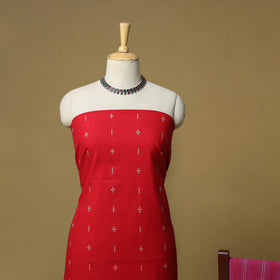 Jacquard cotton 3pc unstitched dress material 94