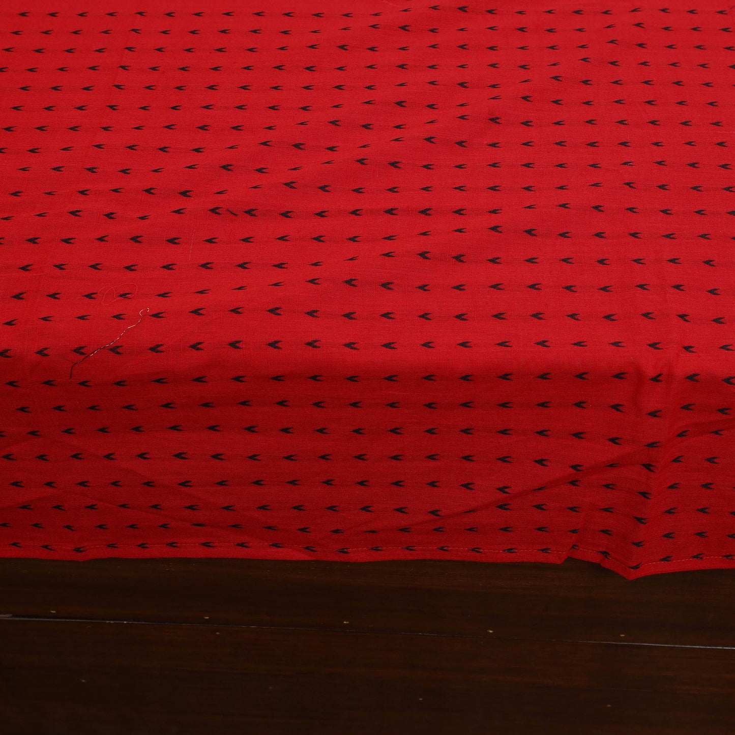 Jacquard with Kalamkari Patch Cotton Bedsheet Set