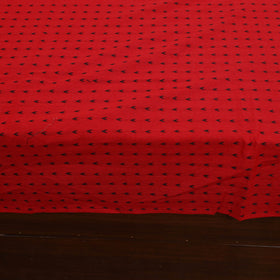 Jacquard with Kalamkari Patch Cotton Bedsheet Set