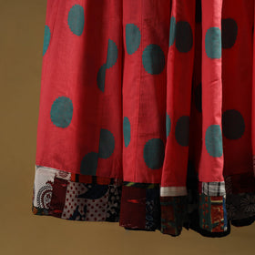 Jacquard patchwork 24 kali cotton long skirt 23
