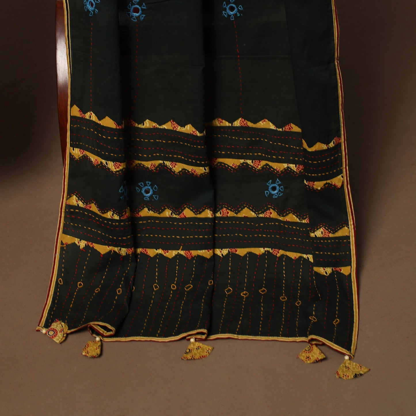 Jacquard weave cotton 2pc unstitched dress material
