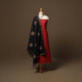 Jacquard weave cotton 2pc unstitched dress material
