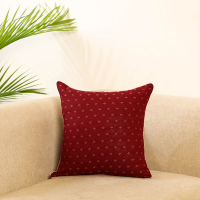 Buy Jacquard Weave Cotton Cushion Cover