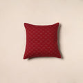 Jacquard weave cotton cushion cover 49 - handcrafted