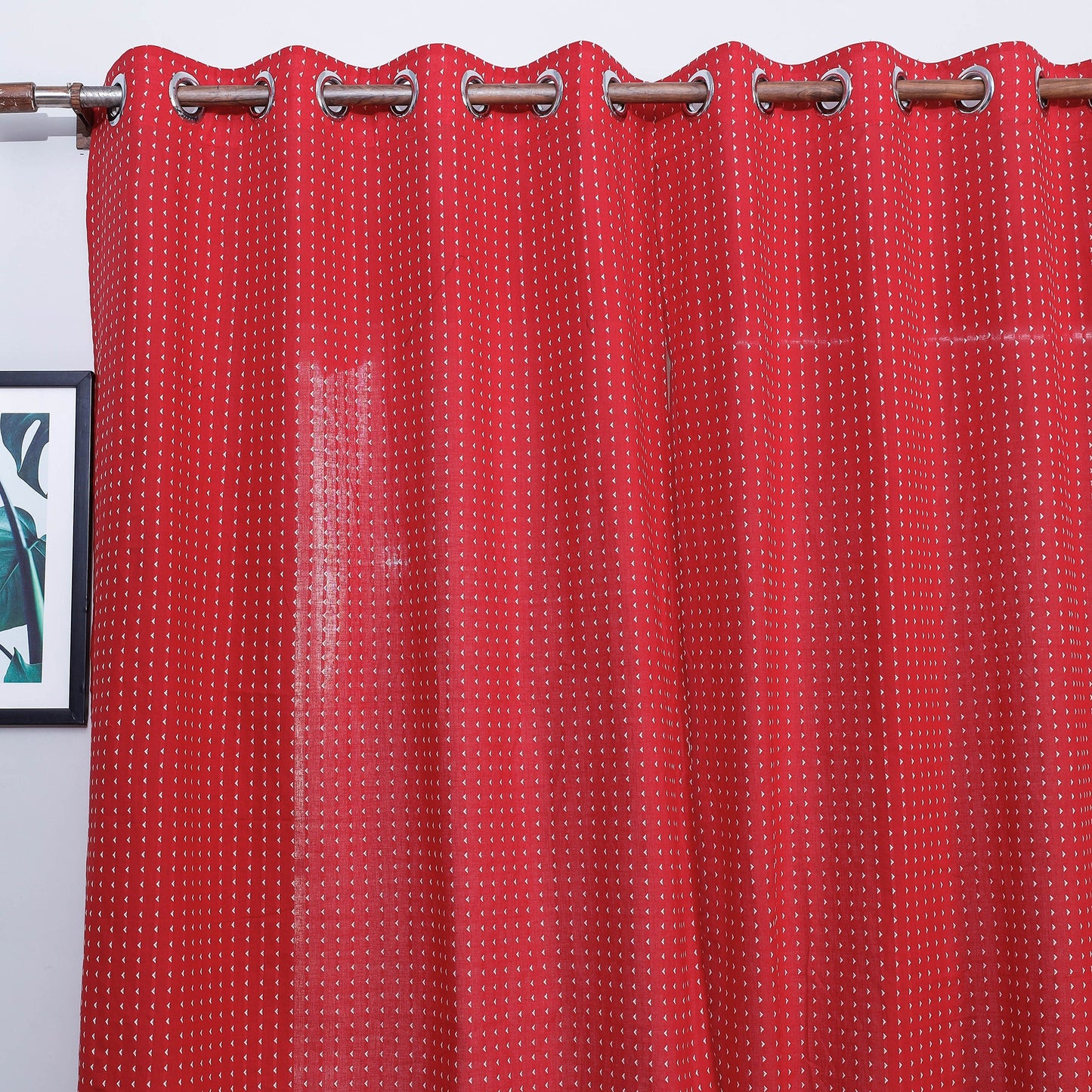 Buy Jacquard Weave Cotton Window Curtain Online at iTokri.com