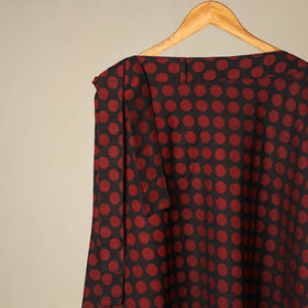 Blue - jacquard weave cotton wrap around skirt 37