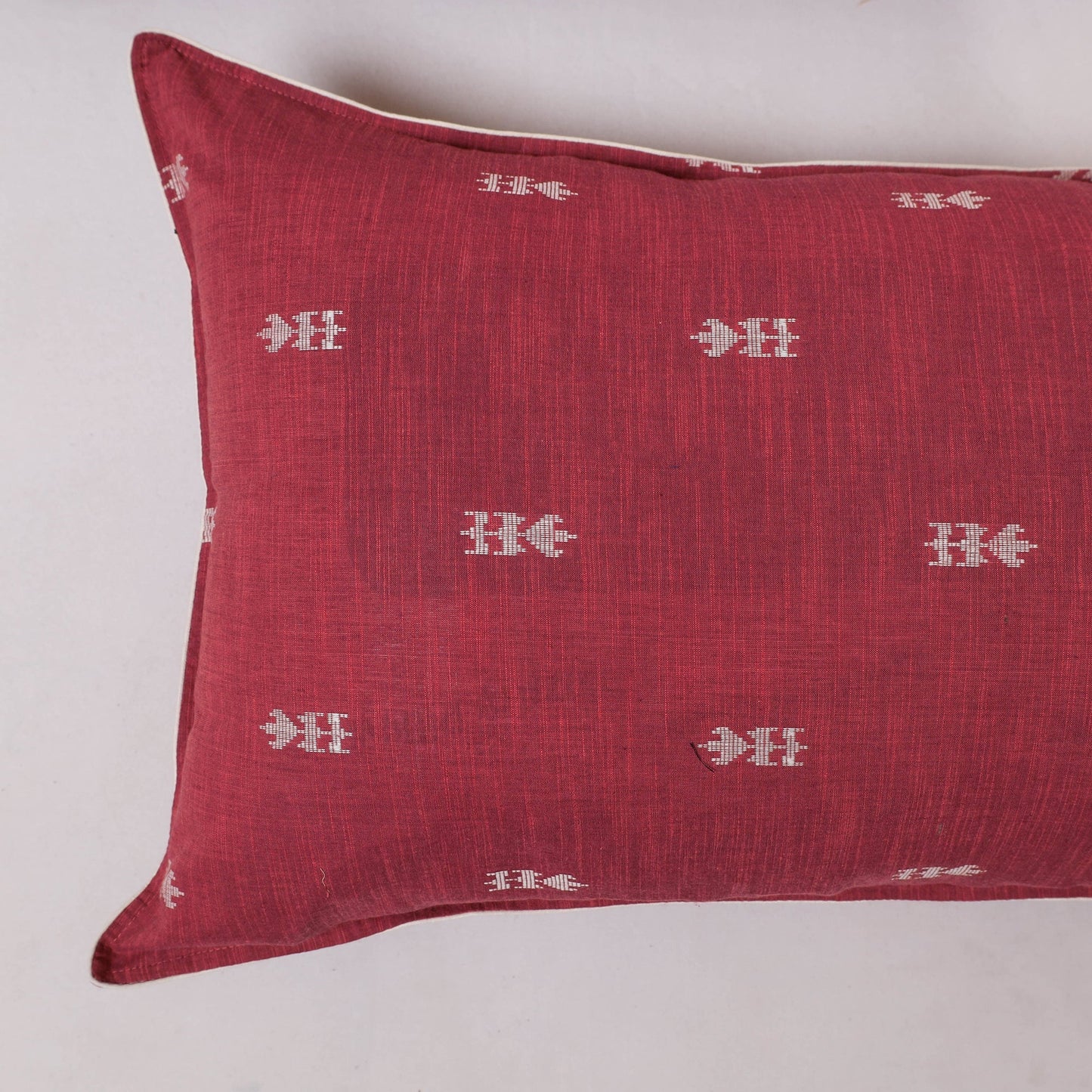 Jacquard weave pillow cover (set of 2) 05 - handcrafted