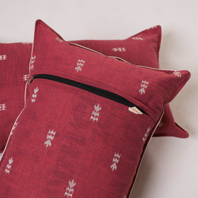 Jacquard weave pillow cover (set of 2) 05 - handcrafted