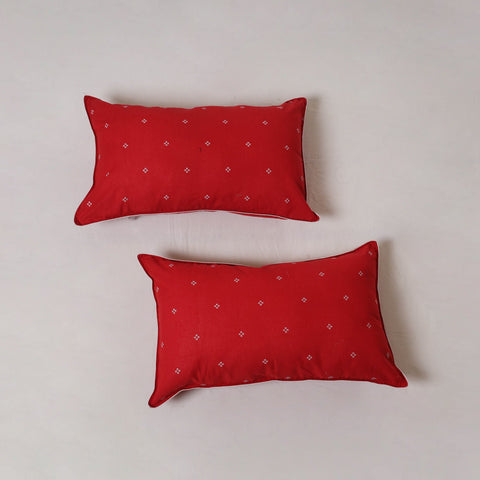 Jacquard weave pillow cover (set of 2) 18 - handcrafted