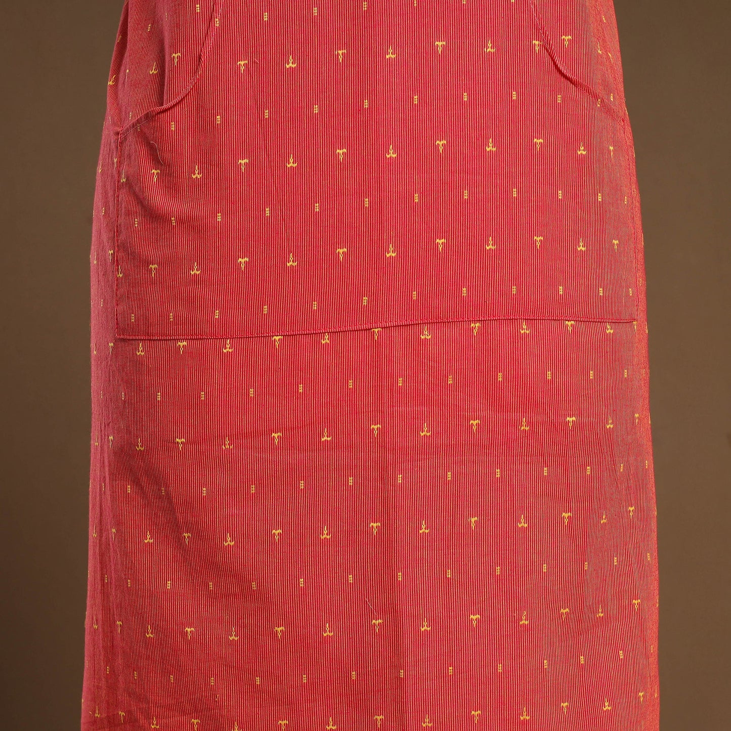 Buy Jacquard Weaving Cotton Apron with Pocket