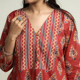 Jaipur Print Kurta Set