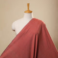 Buy Red Jhiri Pure Handloom Cotton Fabric