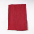 Red Jhiri Pure Handloom Cotton Precut Fabric (1 meter)