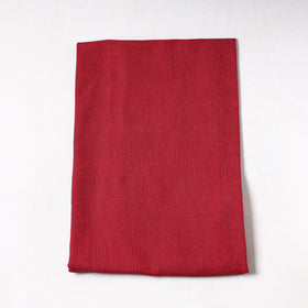 Red Jhiri Pure Handloom Cotton Precut Fabric (1 meter)