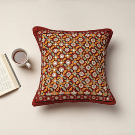  Kala Raksha Pakko Hand Embroidery Cotton Cushion Cover 