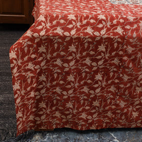 Kalamkari patchwork cotton bedsheet set 36 - handcrafted