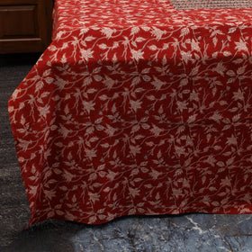 Kalamkari patchwork cotton bedsheet set 23 - handcrafted