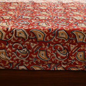 Kalamkari patchwork cotton bedsheet set 37 - handcrafted