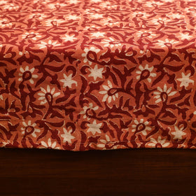 Kalamkari patchwork cotton bedsheet set 38 - handcrafted