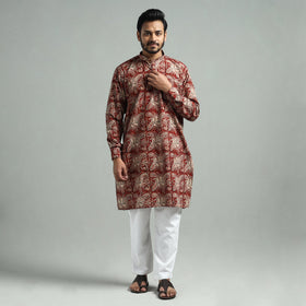 kalamkari men kurta