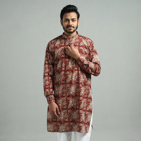 kalamkari men kurta