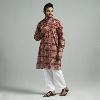 kalamkari men kurta