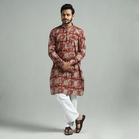 kalamkari men kurta